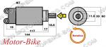 СТАРТЕР ЗА ПИАДЖО HEXAGON / LIBERTY / VESPA 125 (VC37963) 9 зъба / АПРИЛИЯ / КАДЖИВА / ИТАЛДЖЕТ-2